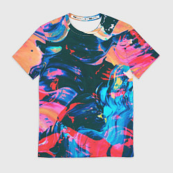 Футболка мужская Colors, цвет: 3D-принт