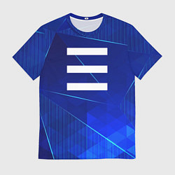 Футболка мужская OneRepublic blue poly, цвет: 3D-принт