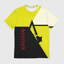 Футболка мужская Assassins Creed geometry logo, цвет: 3D-принт