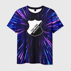 Футболка мужская Hoffenheim neon energy, цвет: 3D-принт