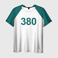 Футболка мужская Игра в кальмара 380, цвет: 3D-принт