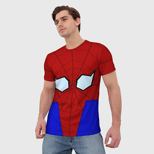 Мужская футболка Spider-Man - eyes / 3D-принт – фото 3