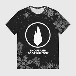 Футболка мужская Снежный Thousand Foot Krutch, цвет: 3D-принт