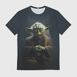 Футболка мужская Мастер Йода, цвет: 3D-принт