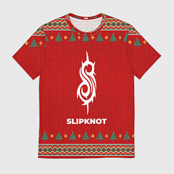 Футболка мужская Slipknot new year, цвет: 3D-принт