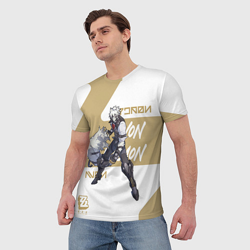 Мужская футболка Ликаон - ZZZ / 3D-принт – фото 3