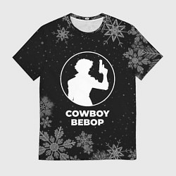 Футболка мужская Снежный Cowboy Bebop, цвет: 3D-принт
