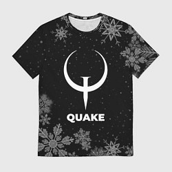 Футболка мужская Снежный Quake, цвет: 3D-принт