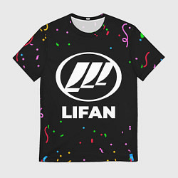 Футболка мужская Lifan конфети, цвет: 3D-принт