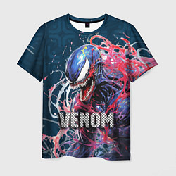 Футболка мужская Venom Marvel, цвет: 3D-принт