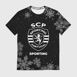 Футболка мужская Снежный Sporting, цвет: 3D-принт