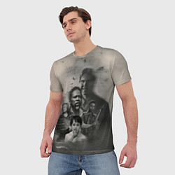 Футболка мужская Персонажи Извне, цвет: 3D-принт — фото 2