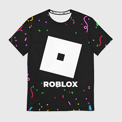 Футболка мужская Roblox конфети, цвет: 3D-принт