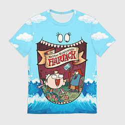 Футболка мужская The marvelous misadventures of Flapjack, цвет: 3D-принт