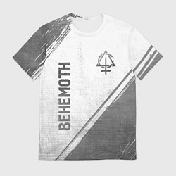 Футболка мужская Behemoth - white gradient вертикально, цвет: 3D-принт