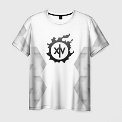 Футболка мужская Final Fantasy white poly, цвет: 3D-принт