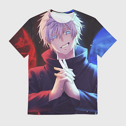 Футболка мужская Аниме - магическая битва, цвет: 3D-принт