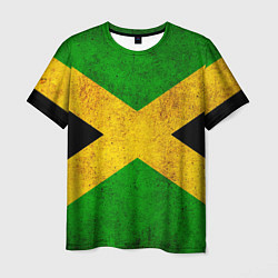 Футболка мужская Jamaica flag, цвет: 3D-принт