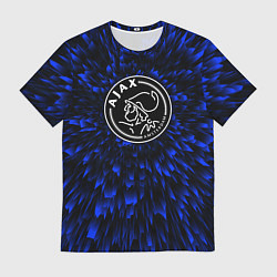 Футболка мужская Ajax blue energy, цвет: 3D-принт