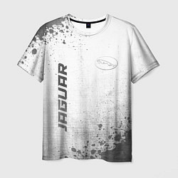 Футболка мужская Jaguar - white gradient вертикально, цвет: 3D-принт