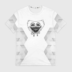 Футболка мужская Poppy Playtime white poly, цвет: 3D-принт