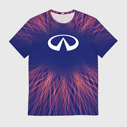 Футболка мужская Infiniti red energy, цвет: 3D-принт