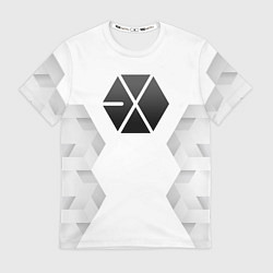 Футболка мужская Exo white poly, цвет: 3D-принт