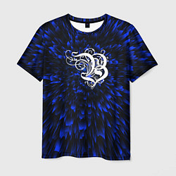 Футболка мужская Burzum blue energy, цвет: 3D-принт