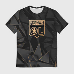 Футболка мужская Lyon golden poly, цвет: 3D-принт