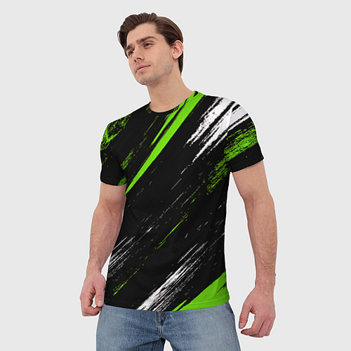 Мужская футболка Sports suit / 3D-принт – фото 3