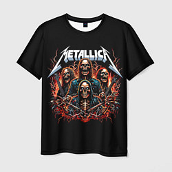 Футболка мужская Metallica forever - thrash metal, цвет: 3D-принт