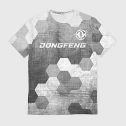 Футболка мужская Dongfeng - grey gradient посередине, цвет: 3D-принт