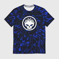Футболка мужская The Offspring blue energy, цвет: 3D-принт