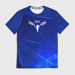 Футболка мужская Tokyo Revengers blue poly, цвет: 3D-принт