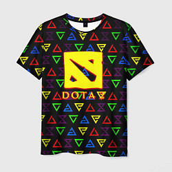 Футболка мужская Dota pattern witcher, цвет: 3D-принт