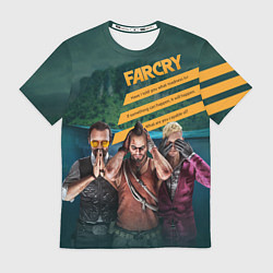 Футболка мужская Far Cry villains, цвет: 3D-принт