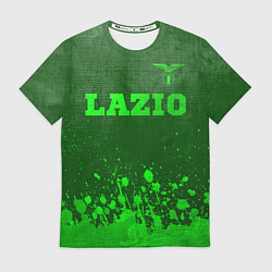 Футболка мужская Lazio - green gradient посередине, цвет: 3D-принт