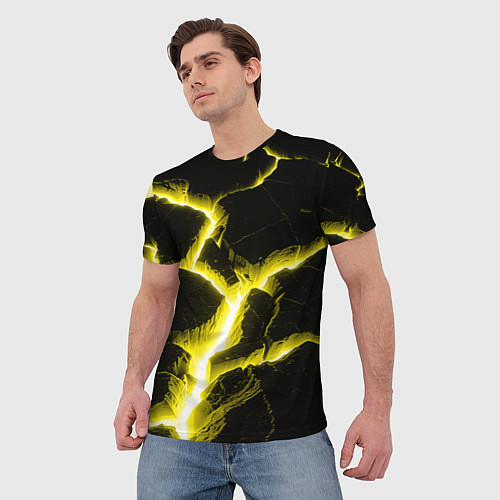 Мужская футболка The rift / 3D-принт – фото 3