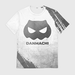 Футболка мужская DanMachi - white gradient, цвет: 3D-принт