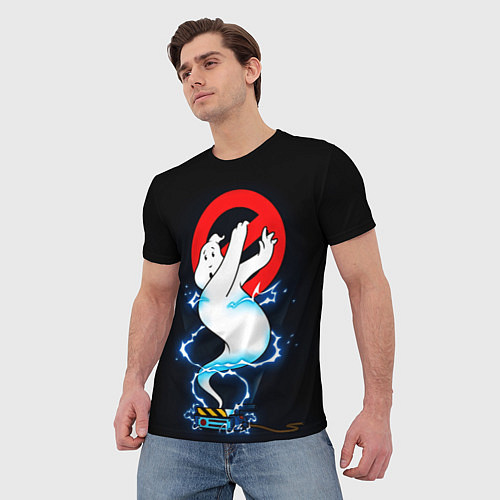 Мужская футболка Охотники за привидениями / 3D-принт – фото 3