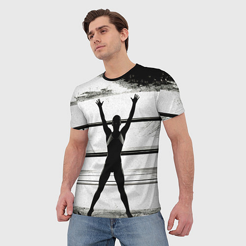 Мужская футболка Спортивная гимнастика и перекладины / 3D-принт – фото 3