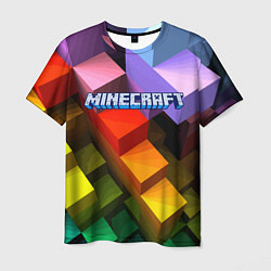 Футболка мужская Minecraft - pattern, цвет: 3D-принт