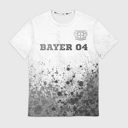 Футболка мужская Bayer 04 - white gradient посередине, цвет: 3D-принт