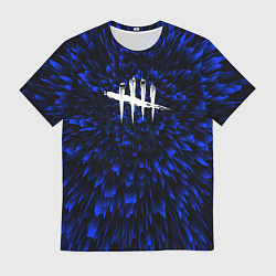 Футболка мужская Dead by Daylight blue energy, цвет: 3D-принт