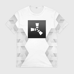 Футболка мужская Rust white poly, цвет: 3D-принт