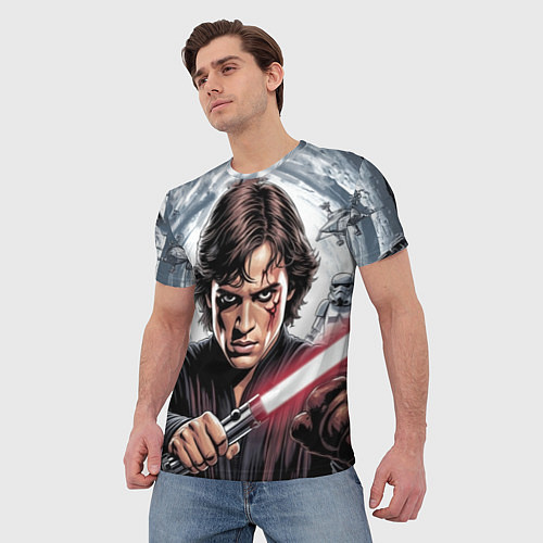 Мужская футболка Энакин Скайуокер Anakin Skywalker / 3D-принт – фото 3