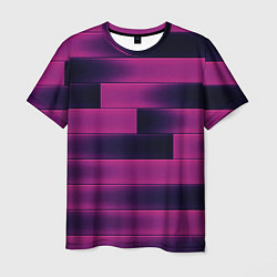 Футболка мужская Color pink square, цвет: 3D-принт