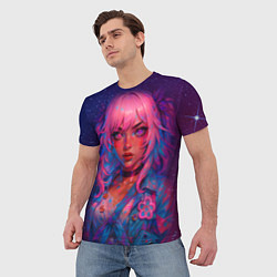 Футболка мужская Март 7 реализм, цвет: 3D-принт — фото 2