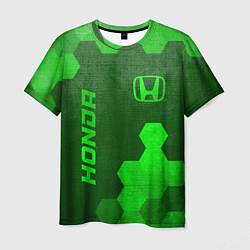 Футболка мужская Honda - green gradient вертикально, цвет: 3D-принт