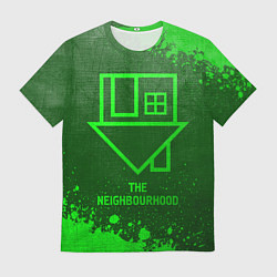Футболка мужская The Neighbourhood - green gradient, цвет: 3D-принт
